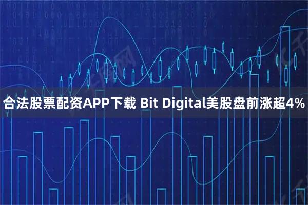 合法股票配资APP下载 Bit Digital美股盘前涨超4%