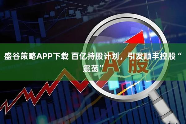 盛谷策略APP下载 百亿持股计划，引发顺丰控股“震荡”